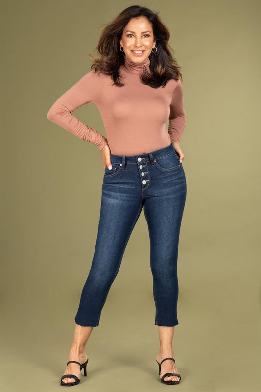 Women's Petite Vintage Dream High Rise Straight Jean