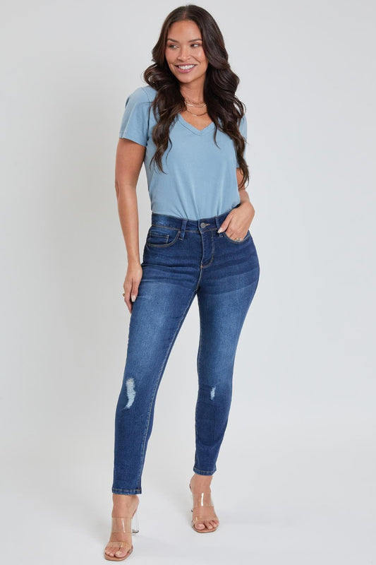 Women's Petite Tummy Control Classic Skinny Jean