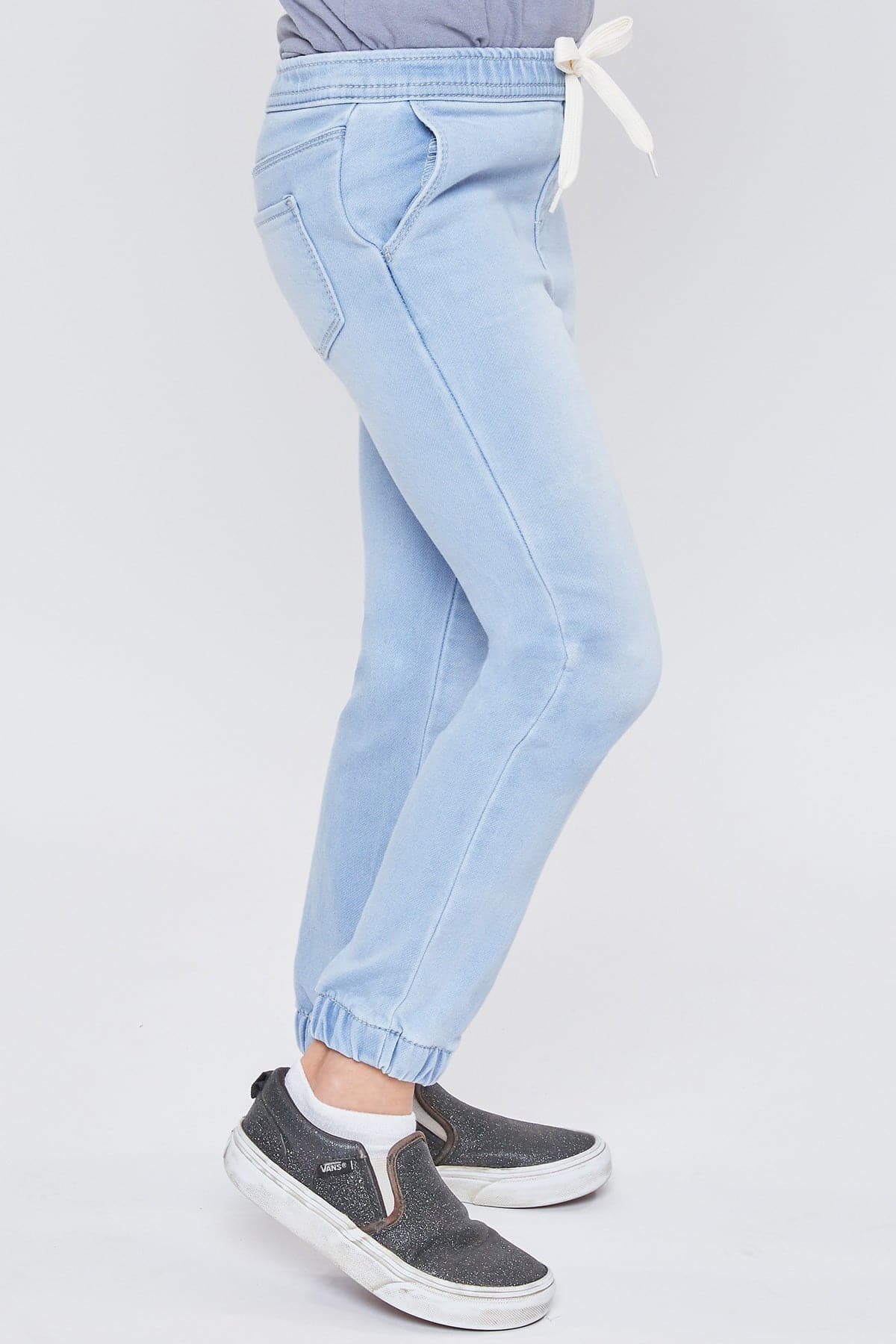 Baby Girls Kozy Jogger With Faux Drawstring