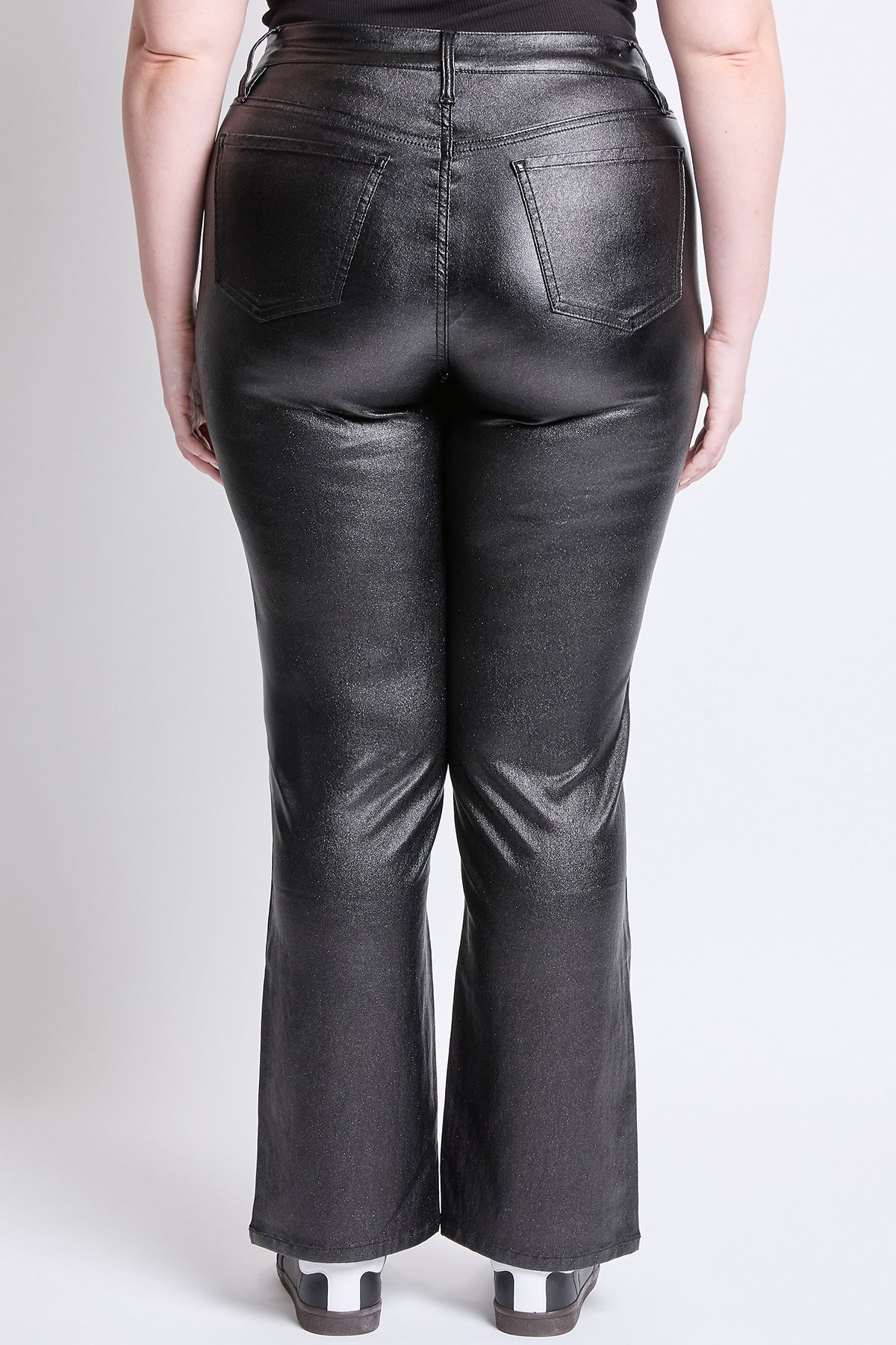 Women's Plus Straight Metallic Pant