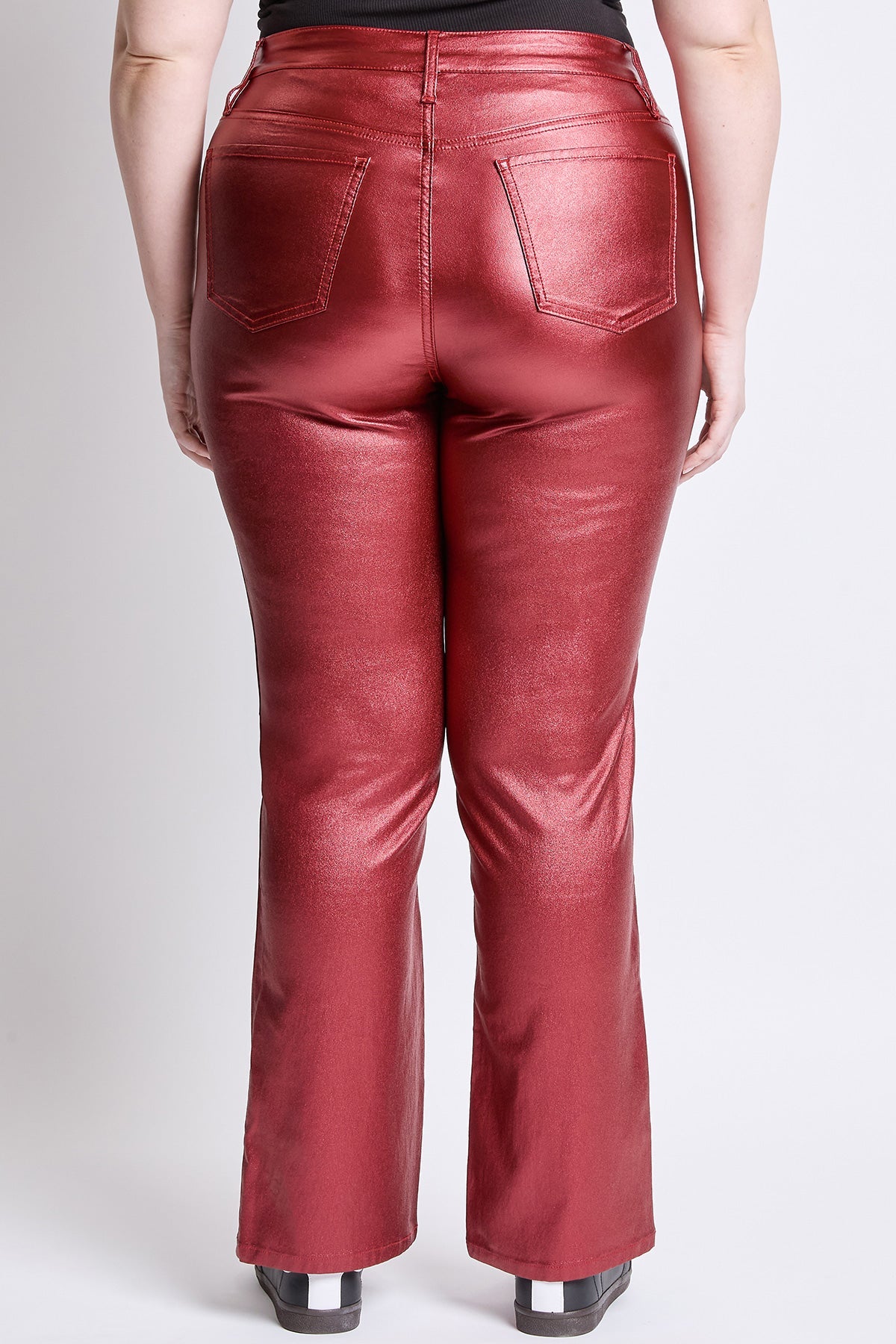 Women's Plus Straight Metallic Pant