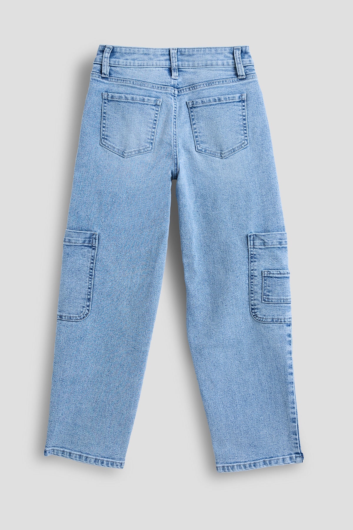 Girls Barrel Cargo Jeans