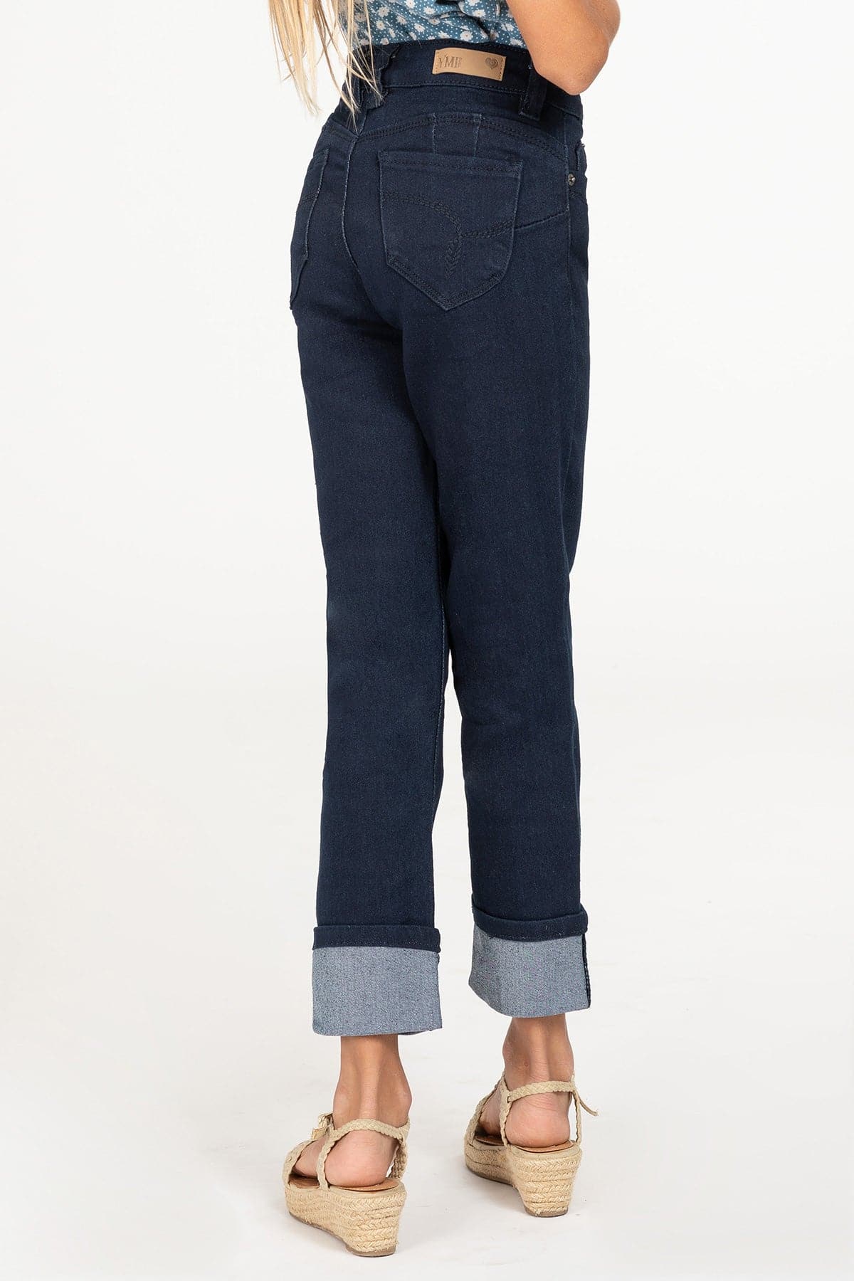 Girls WannaBettaFit Cuffed Denim Skinny Jeans