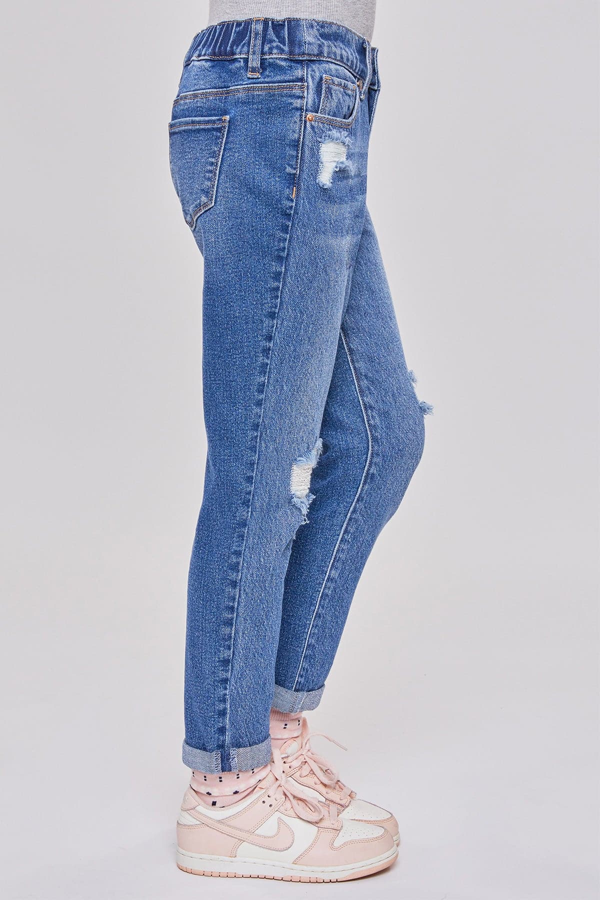 Girls Taylor Dream Relaxed Fit Cuffed Jeans