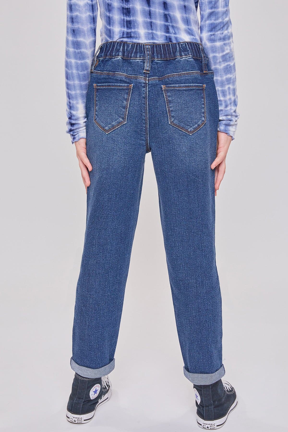 Girls Taylor Dream Relaxed Fit Cuffed Jeans