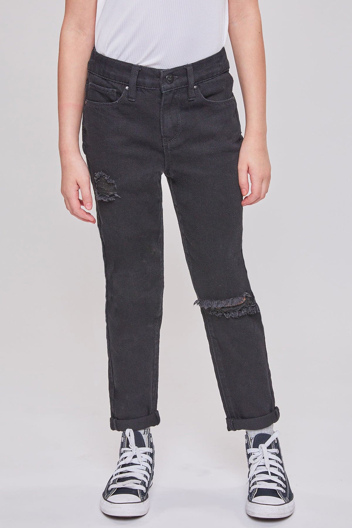 Girls Taylor Dream Relaxed Fit Cuffed Jeans