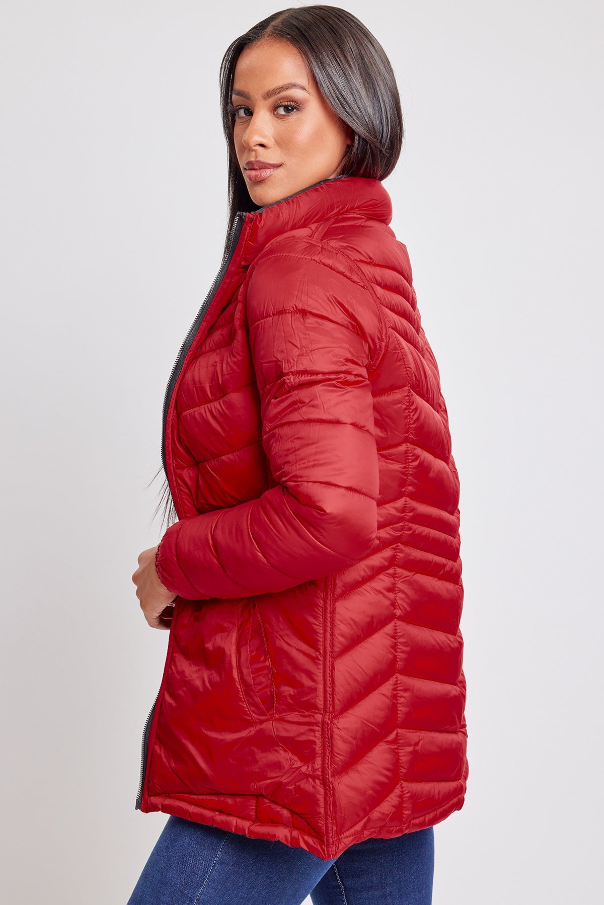 Women's Winter Reversible Puffer Jacket