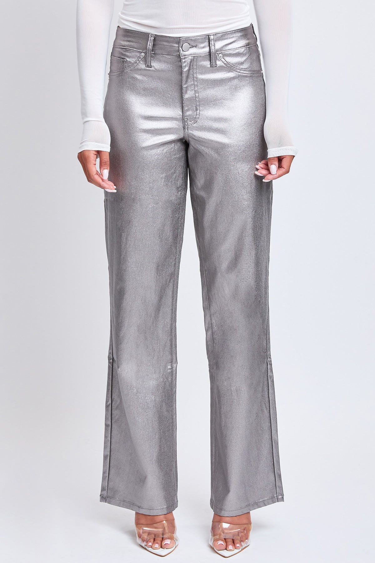 Women's Hyperstretch Straight  Metallic Pant