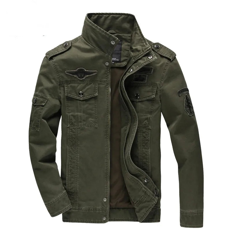 Casual Plus Military Jacket
