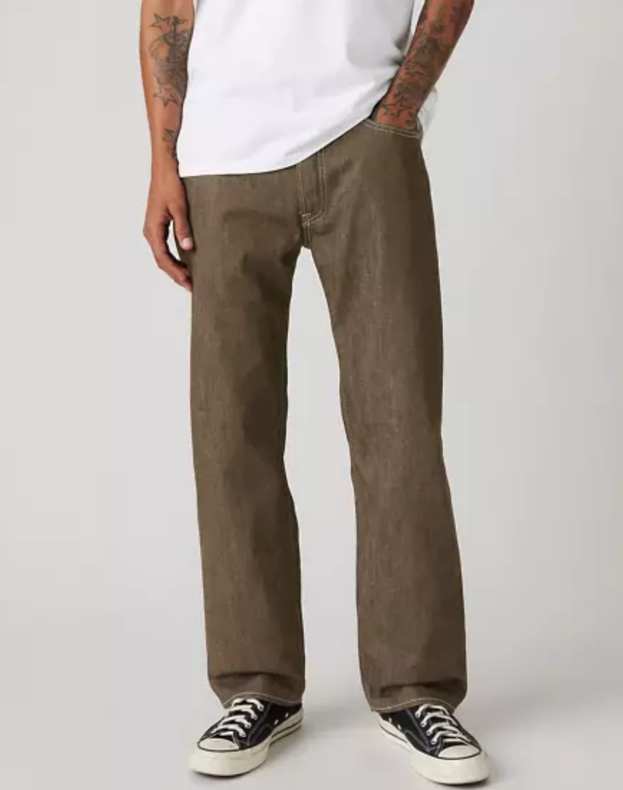 Mens Levi 501 Shrink To Fit Jeans