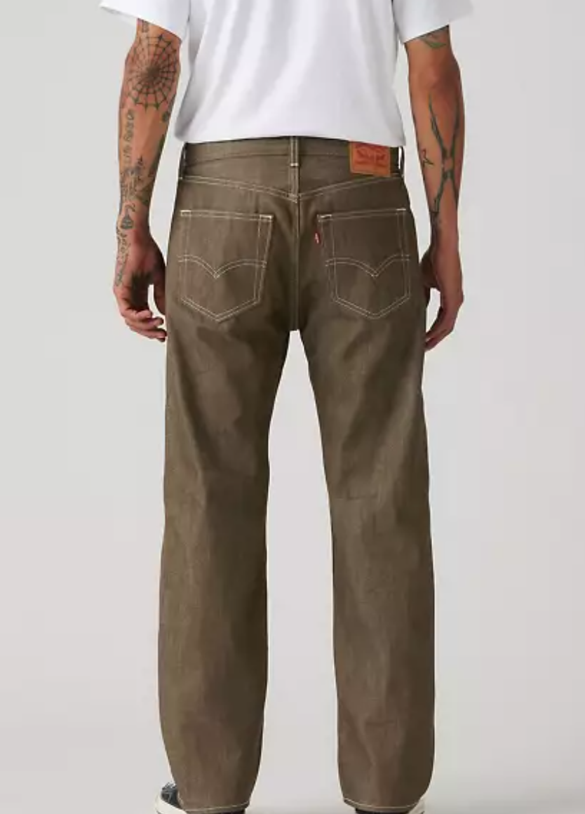 Mens Levi 501 Shrink To Fit Jeans