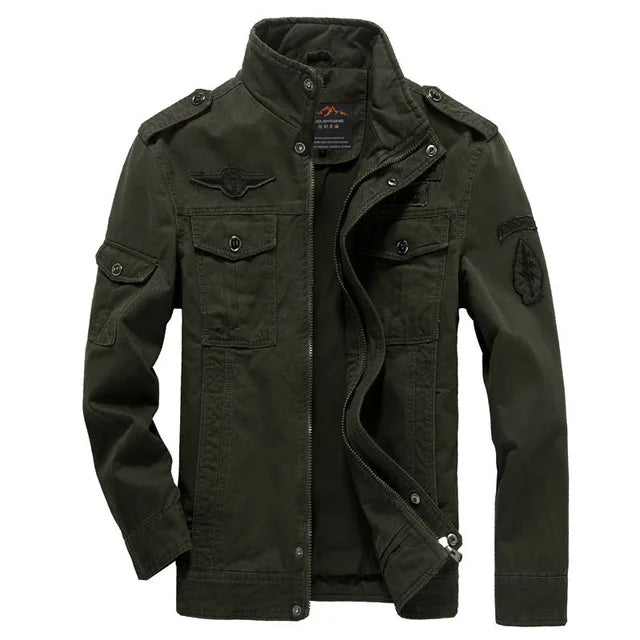 Casual Plus Military Jacket