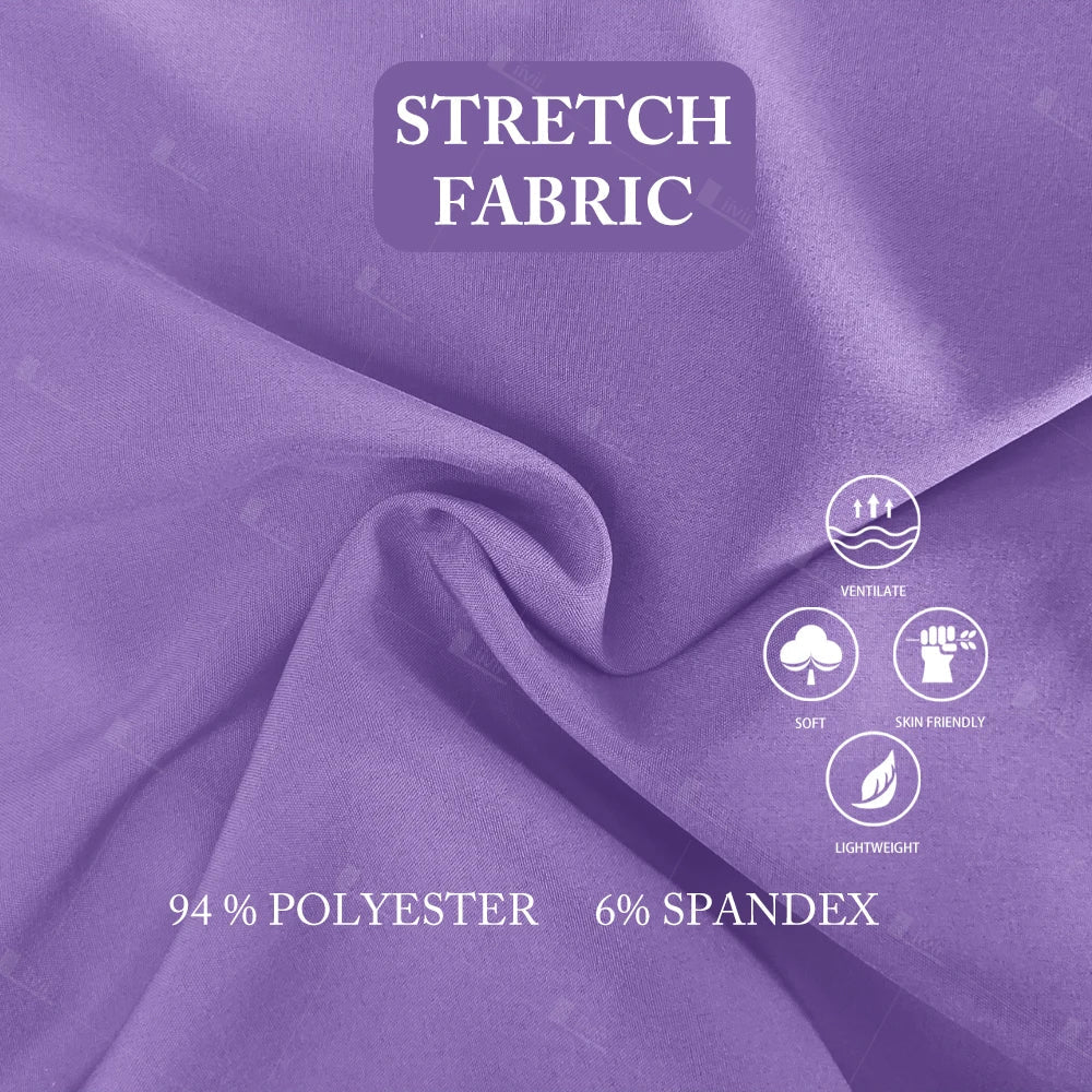 Unisex Surgical Nurse Medical Scrubs Set Top + Pants