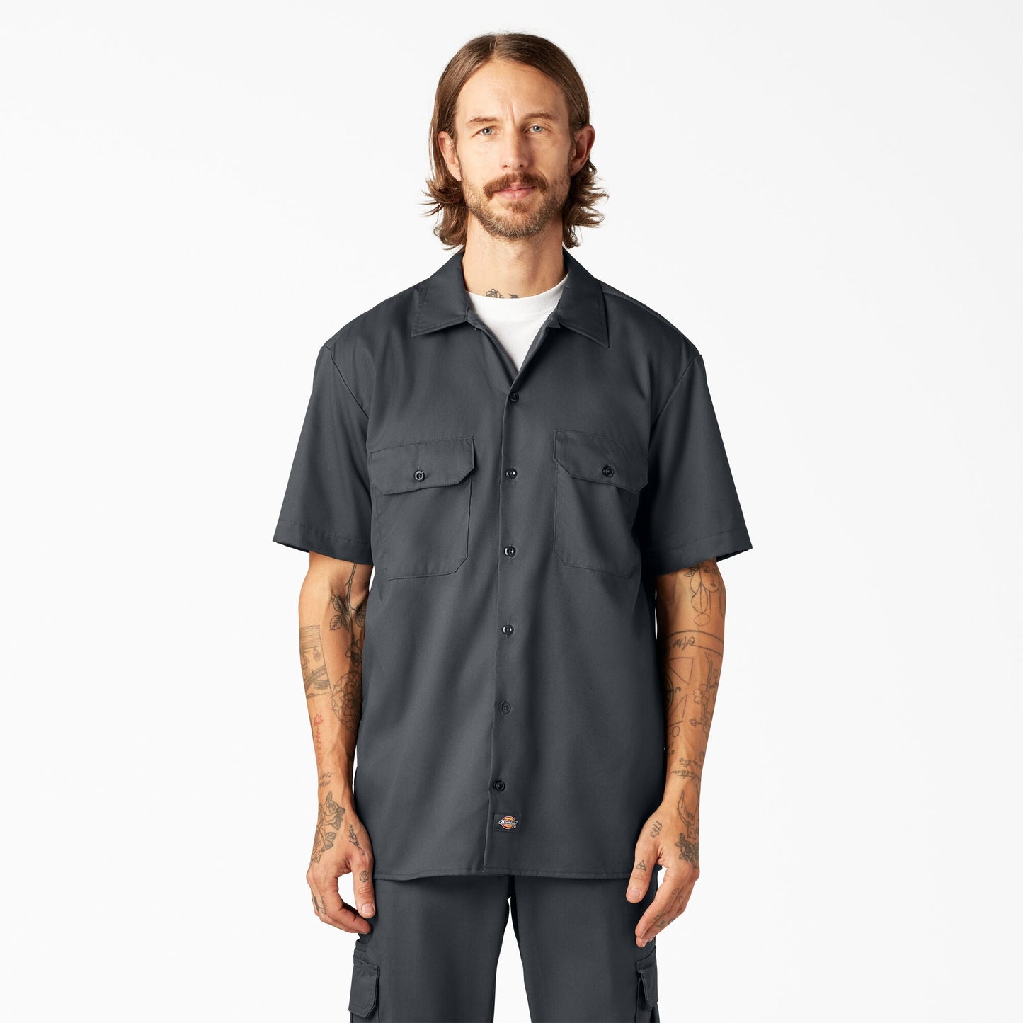 Dickies FLEX Relaxed Fit Short Sleeve Work Shirt A875G