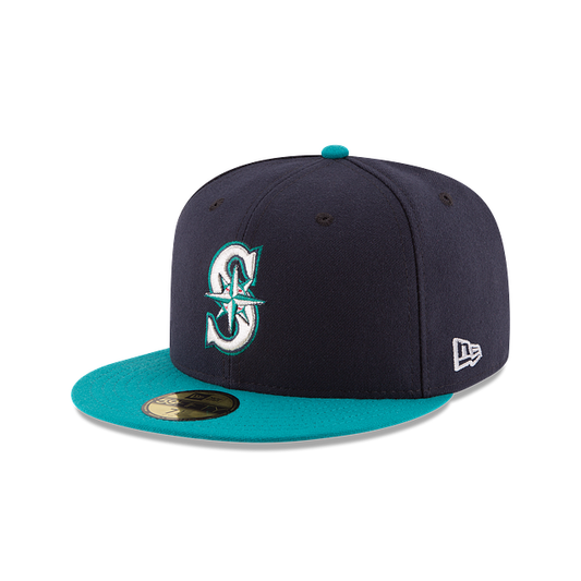 Seattle Mariners 59FIFTY On Field Navy/Teal Game 5950 70360952